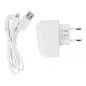 Chargeur de voyage pour iPhone 5/6/6s/7/8/X Lite Blanc