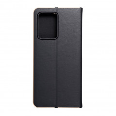 XIAOMI Redmi Note 12 Pro Plus 5G Portefeuilles LUNA Book Gold Élégant  Noir