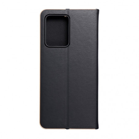 XIAOMI Redmi Note 12 Pro Plus 5G Portefeuilles LUNA Book Gold Élégant  Noir