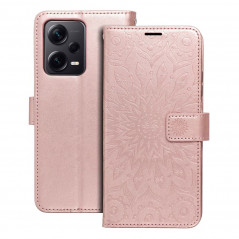 XIAOMI Redmi Note 12 Pro Plus 5G Portefeuilles MEZZO Book Mandala  Or rose