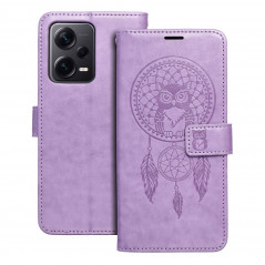 XIAOMI Redmi Note 12 Pro Plus 5G Portefeuilles MEZZO Book Capteurs de rêve  Violet (Purple)