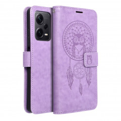 XIAOMI Redmi Note 12 Pro Plus 5G Portefeuilles MEZZO Book Capteurs de rêve  Violet (Purple)