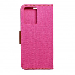 XIAOMI Redmi Note 12 4G Portefeuilles Canvas Book Rose