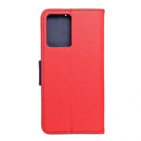 XIAOMI Redmi Note 12 4G Portefeuilles Fancy Book Rouge / Marine