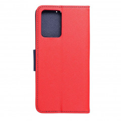 XIAOMI Redmi Note 12 5G Portefeuilles Fancy Book Rouge / Marine