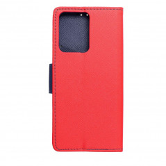 XIAOMI Redmi Note 12 Pro 5G Portefeuilles Fancy Book Rouge / Marine