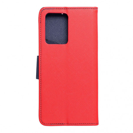 XIAOMI Redmi Note 12 Pro Plus 5G Portefeuilles Fancy Book Rouge / Marine