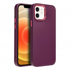 Apple iPhone 12 Pro Coque FRAME Élégant  Violet (Purple)