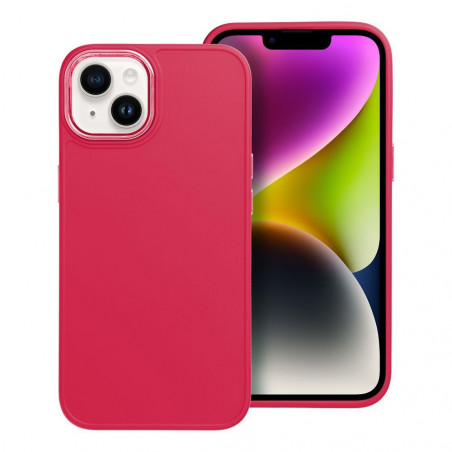 Apple iPhone 14 Coque FRAME Élégant  Magenta