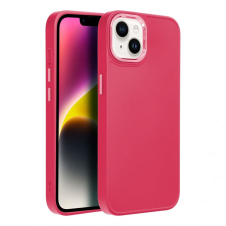 Apple iPhone 14 Coque FRAME Élégant  Magenta