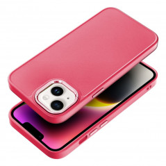 Apple iPhone 14 Coque FRAME Élégant  Magenta