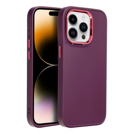 Apple iPhone 14 Pro Coque FRAME Élégant Violet (Purple)