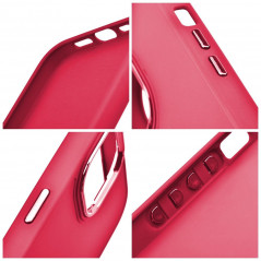 Apple iPhone 14 Pro Coque FRAME Élégant  Magenta