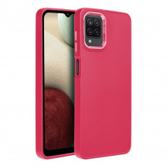 Samsung Galaxy A12 Coque FRAME Élégant  Magenta