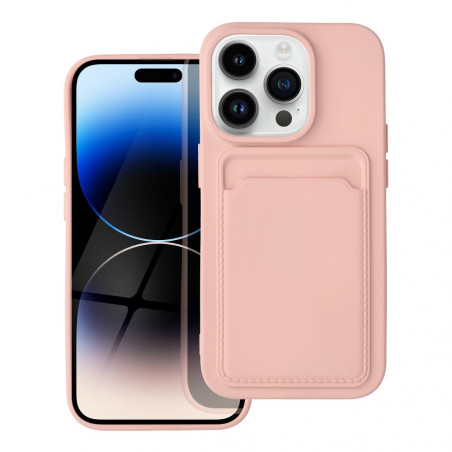 Apple iPhone 14 Pro Coque Card Rose