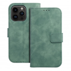 Apple iPhone 14 Pro Portefeuilles TENDER Book Vert