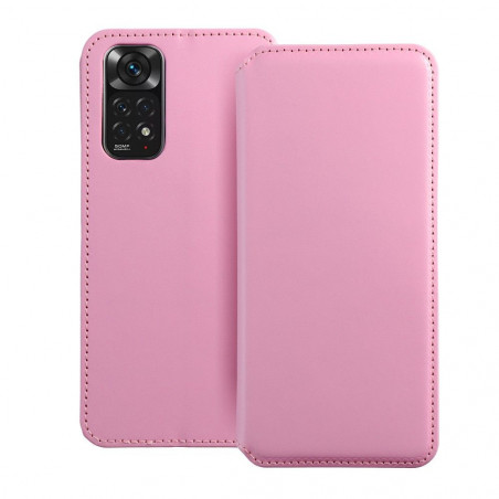 XIAOMI Redmi Note 11S Portefeuilles Dual Pocket book Rose clair 