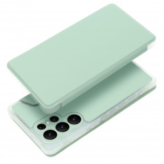Samsung Galaxy S22 Ultra Portefeuilles Piano Book Vert clair