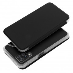 Samsung Galaxy A12 Portefeuilles Piano Book Noir