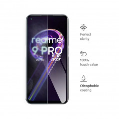 realme 9 Pro 5G Verre trempé Blue Star 9H Transparent 