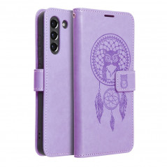 Samsung Galaxy S21 FE 5G Portefeuilles MEZZO Book Capteurs de rêve  Violet (Purple)