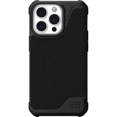 Apple iPhone 13 Pro Coque Urban Armor Gear Metropolis LT Étui haut de gamme  Noir kevlar
