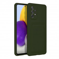 Samsung Galaxy A72 LTE Coque Card Vert
