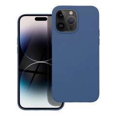 Apple iPhone 14 Pro Max Coque Silicone Élégant  Bleu
