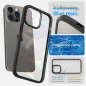 Apple iPhone 14 Pro Max Coque Spigen Ultra Hybrid Clair comme du cristal  Noir mat