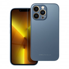 Apple iPhone XS Coque Roar Matte Glass Élégant  Bleu