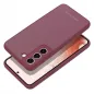 Samsung Galaxy A02s Coque Roar Matte Glass Élégant  Bordeaux