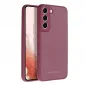 Samsung Galaxy A02s Coque Roar Matte Glass Élégant  Bordeaux