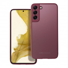 Samsung Galaxy S22 Plus Coque Roar Matte Glass Élégant  Bordeaux