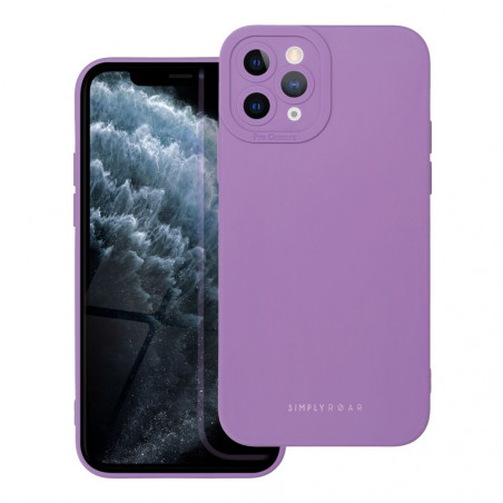 Apple iPhone 11 Pro Coque Roar Luna Monochromatique, Élégant, Un accessoire esthétique  Violet (Violet)