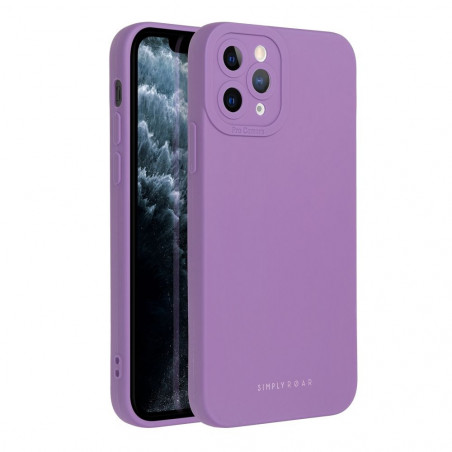 Apple iPhone 11 Pro Coque Roar Luna Monochromatique, Élégant, Un accessoire esthétique  Violet (Violet)
