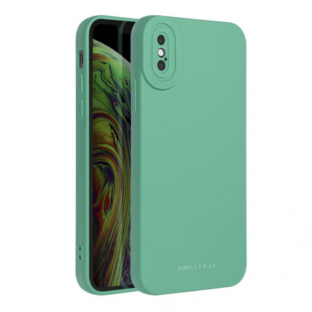 Apple iPhone X Coque Roar Luna Monochromatique, Élégant, Un accessoire esthétique  Vert