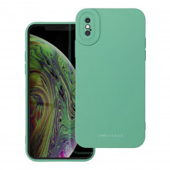 Apple iPhone XS Coque Roar Luna Monochromatique, Élégant, Un accessoire esthétique  Vert