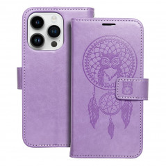 Apple iPhone 14 Pro Portefeuilles MEZZO Book Capteurs de rêve  Violet (Purple)