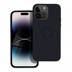 Apple iPhone 14 Pro Max Coque Silicone ring Noir