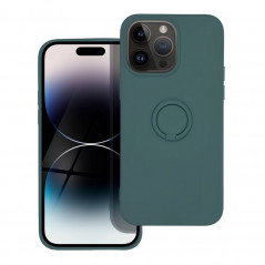 Apple iPhone 14 Pro Max Coque Silicone ring Vert