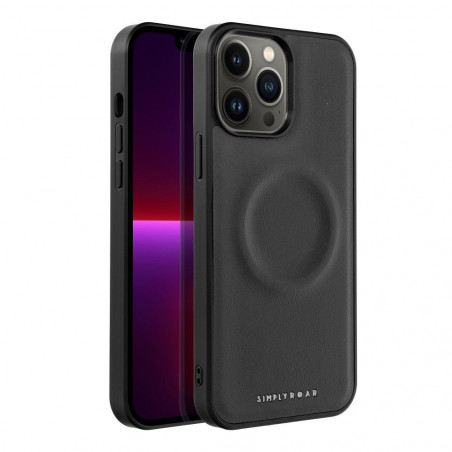 Apple iPhone 13 Pro Max Coque Roar Mag Morning Élégant MagSAFE Noir
