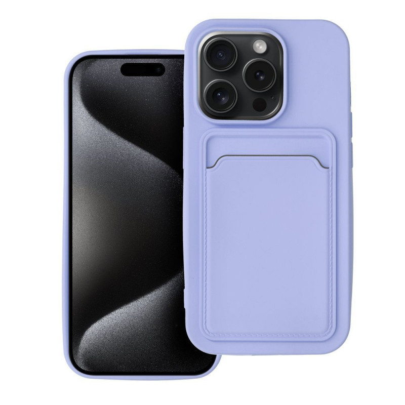 Apple iPhone 15 Pro Coque Card Violet (Violet)
