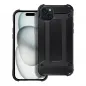 Apple iPhone 15 Plus Couverture durcie Armor Noir