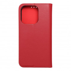 Apple iPhone 15 Pro Portefeuilles Leather case SMART PRO Élégant  Bordeaux