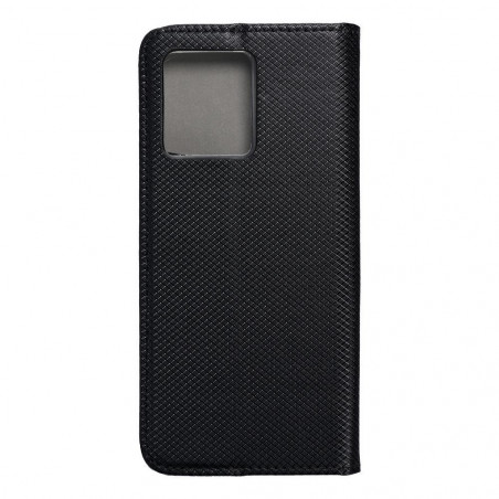 Motorola Edge 40 Portefeuilles Smart Case Book Noir