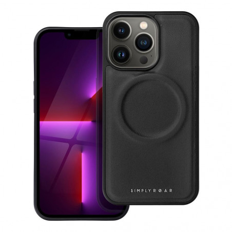 Apple iPhone 13 Pro Coque Roar Mag Morning Élégant  MagSAFE  Noir