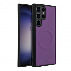 Samsung Galaxy S23 Ultra 5G Coque Roar Mag Morning Élégant  MagSAFE  Violet (Purple)