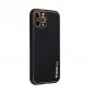 Apple iPhone 15 Pro Coque Leather Noir