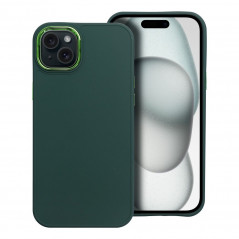 Apple iPhone 15 Plus Coque FRAME Élégant  Vert