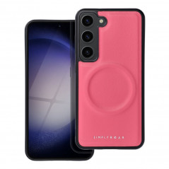 Samsung Galaxy S23 5G Coque Roar Mag Morning Élégant  MagSAFE  Rose vif